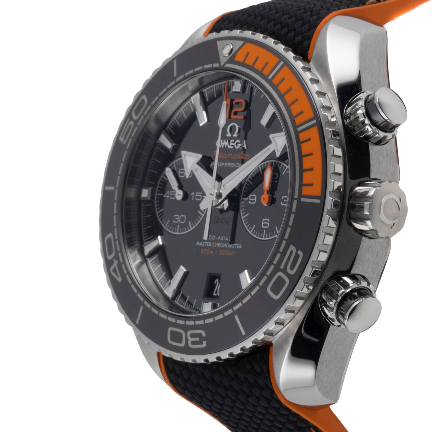 Omega Seamaster Planet Ocean Chronograph 215.32.46.51.01.001 (Onbekend (willekeurig serienummer)) - Zwart wijzerplaat 46mm Staal (6/8)