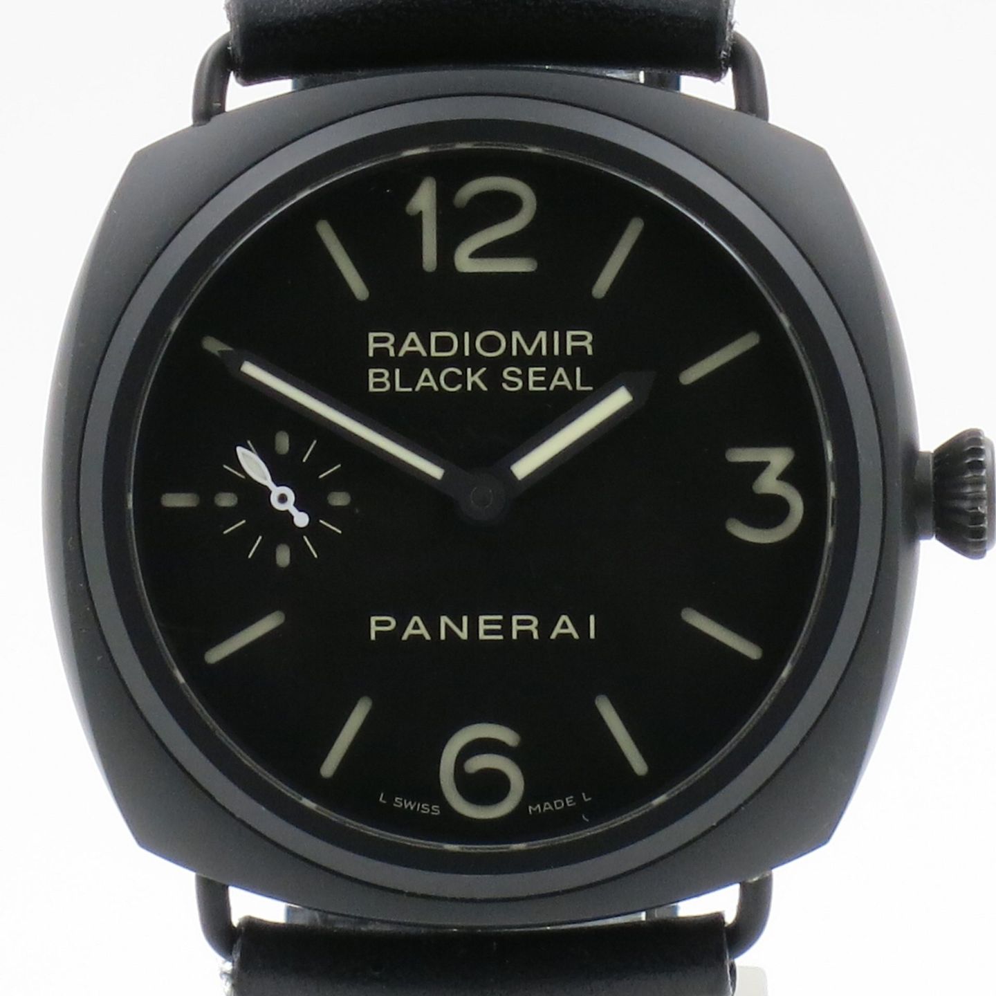 Panerai Radiomir Black Seal PAM00292 (Unknown (random serial)) - Black dial 45 mm Ceramic case (1/4)