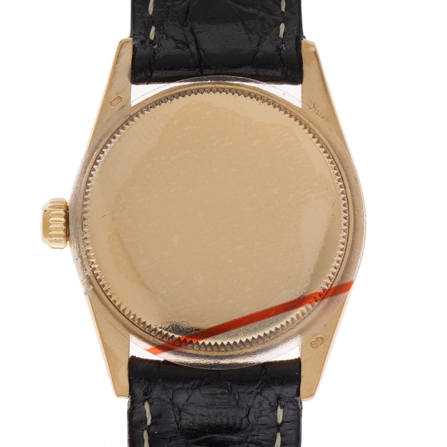 Rolex Oyster Perpetual 6751 (1980) - Wit wijzerplaat 31mm Geelgoud (6/8)