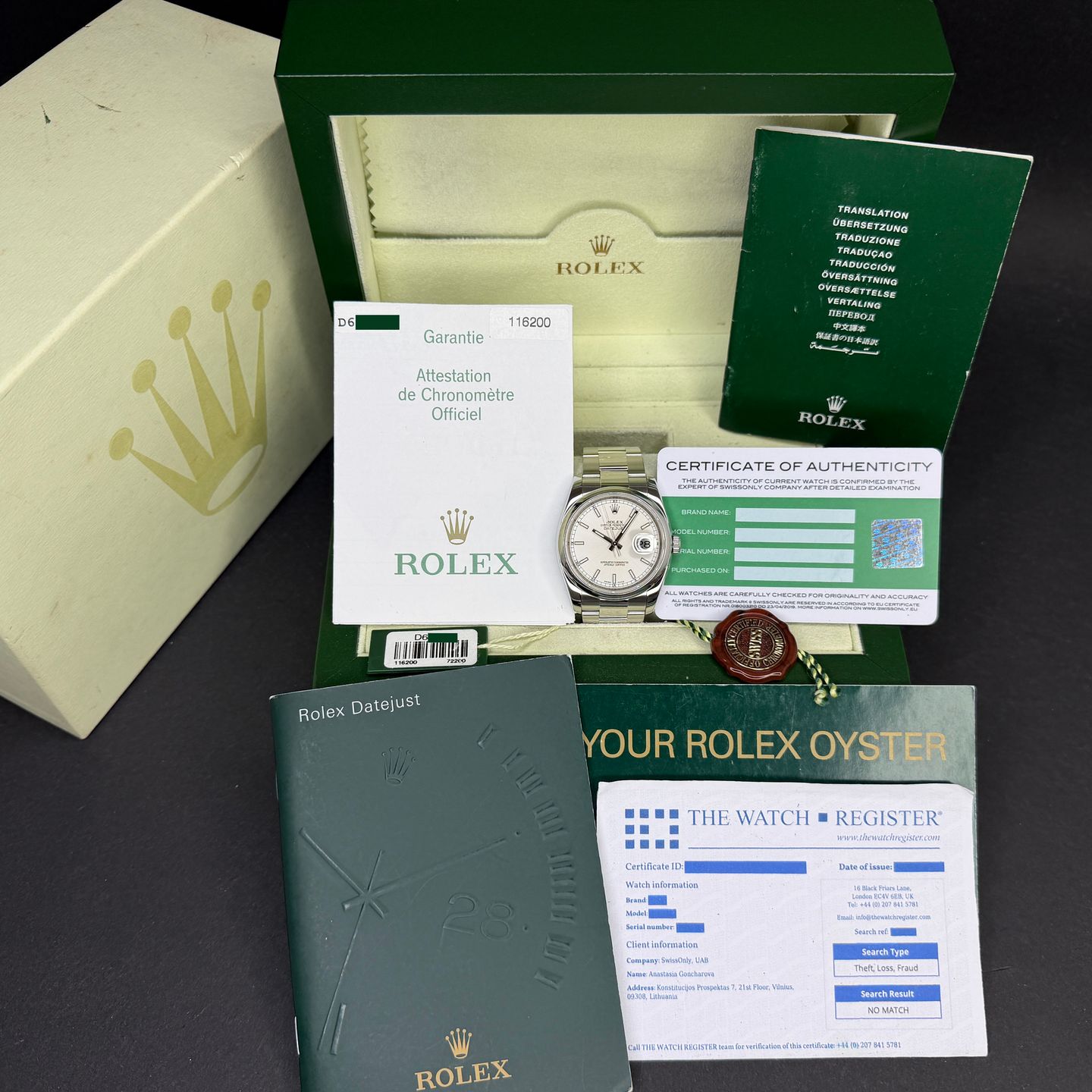 Rolex Datejust 36 116200 - (3/8)