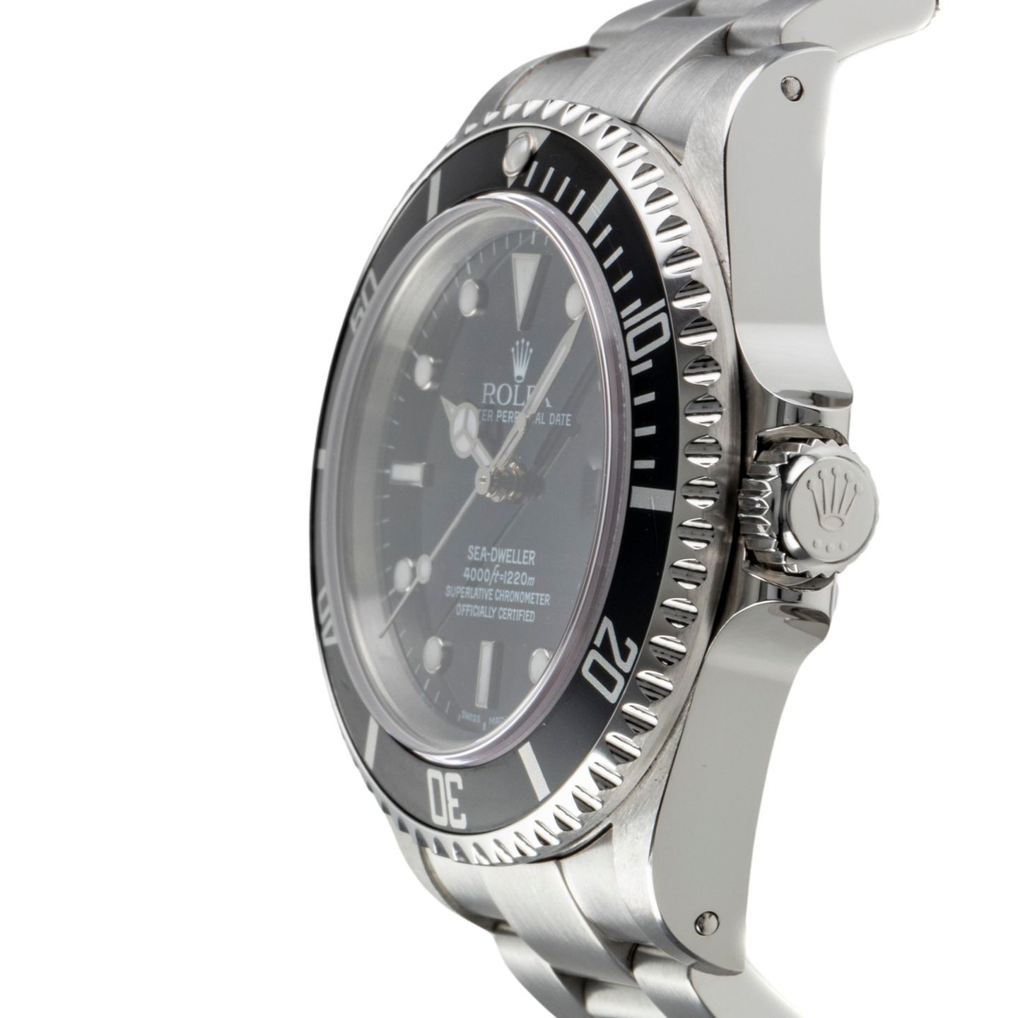 Rolex Sea-Dweller 4000 16600 (2002) - Black dial 40 mm Steel case (6/8)