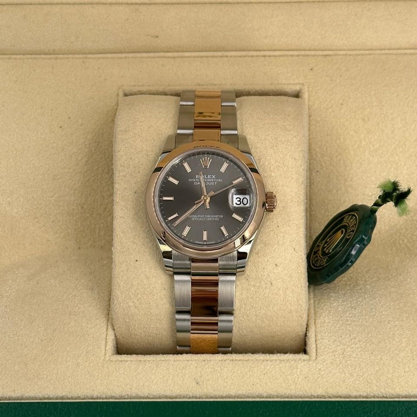 Rolex Datejust 278241 (2026) - 31mm Goud/Staal (9/10)
