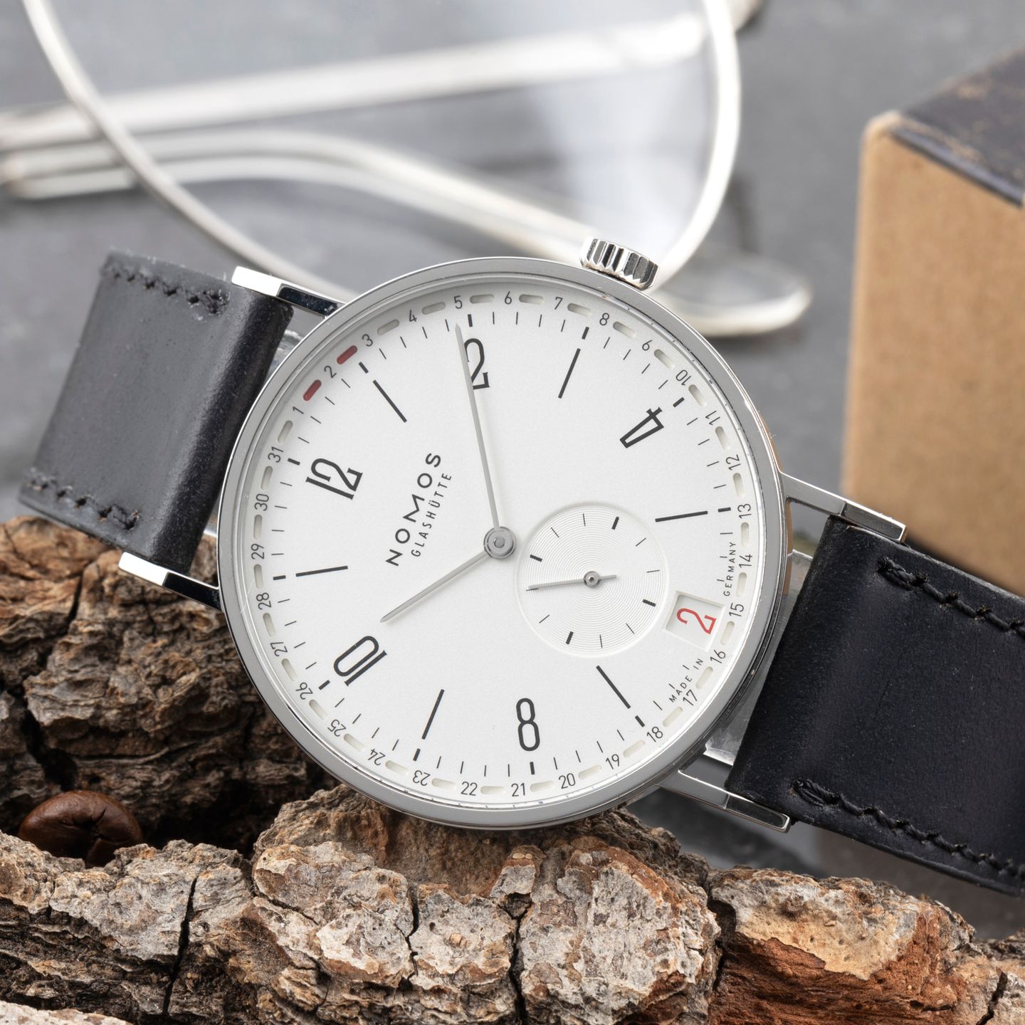 NOMOS Tangente 135 (Unknown (random serial)) - White dial 38 mm Steel case (2/8)