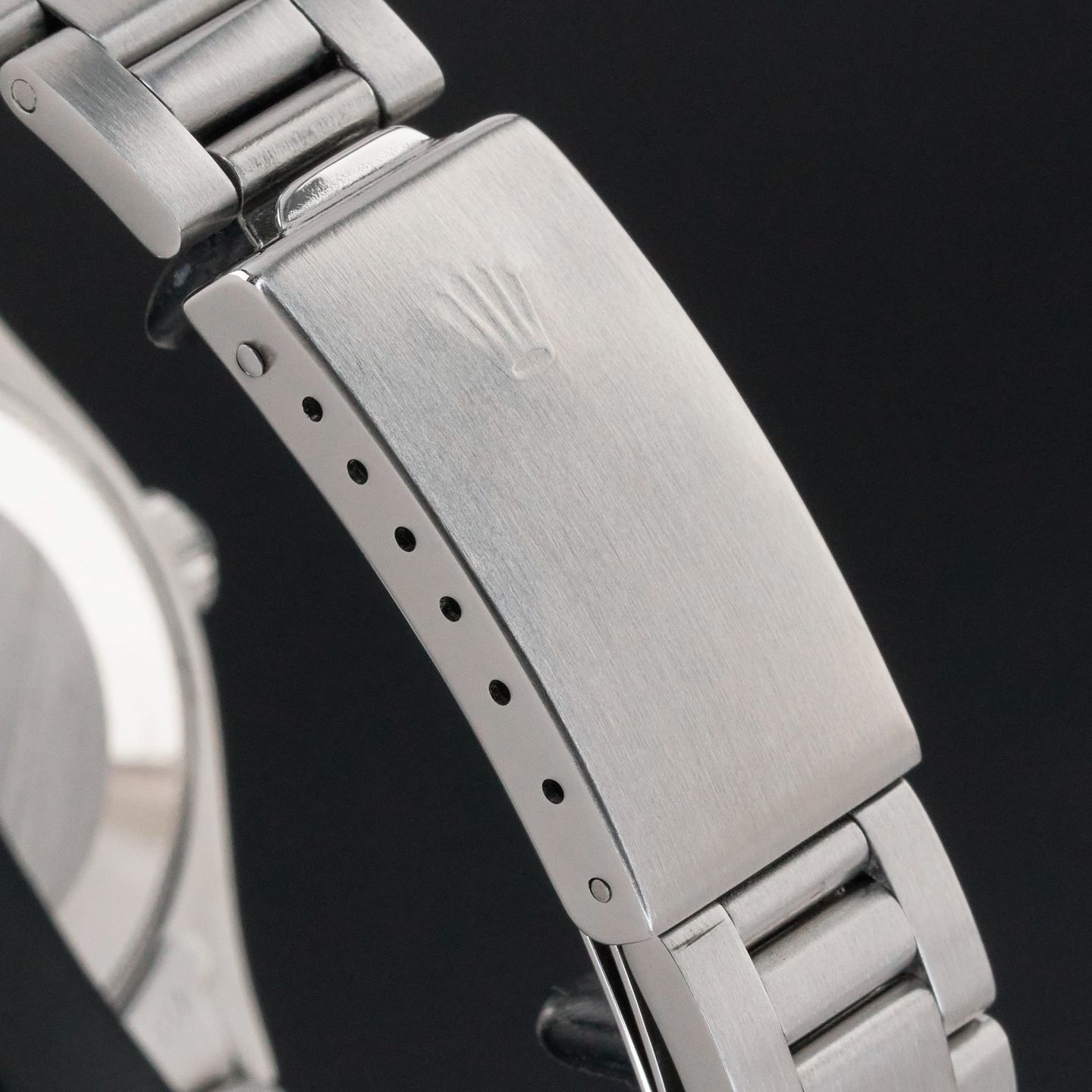 Rolex Air-King 5500 (1978) - Grey dial 34 mm Steel case (8/8)