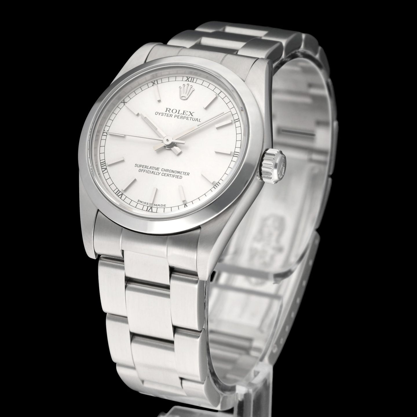 Rolex Oyster Perpetual 31 77080 (1999) - 31 mm Steel case (2/8)