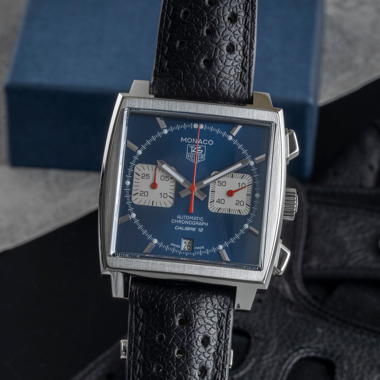 TAG Heuer Monaco Calibre 12 CAW2111.FC6183 - (3/8)