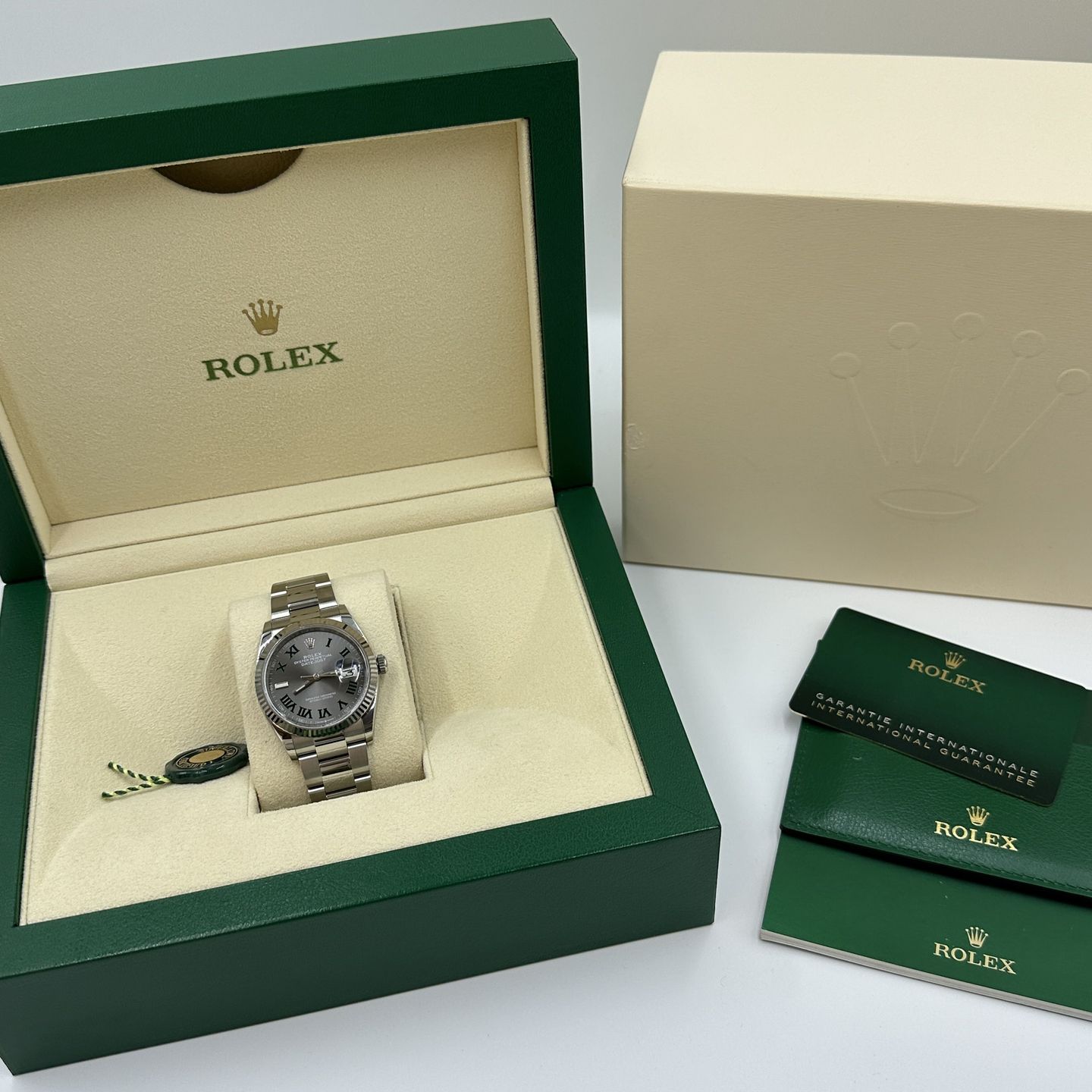 Rolex Datejust 36 126234 (2024) - Grey dial 36 mm Steel case (2/8)