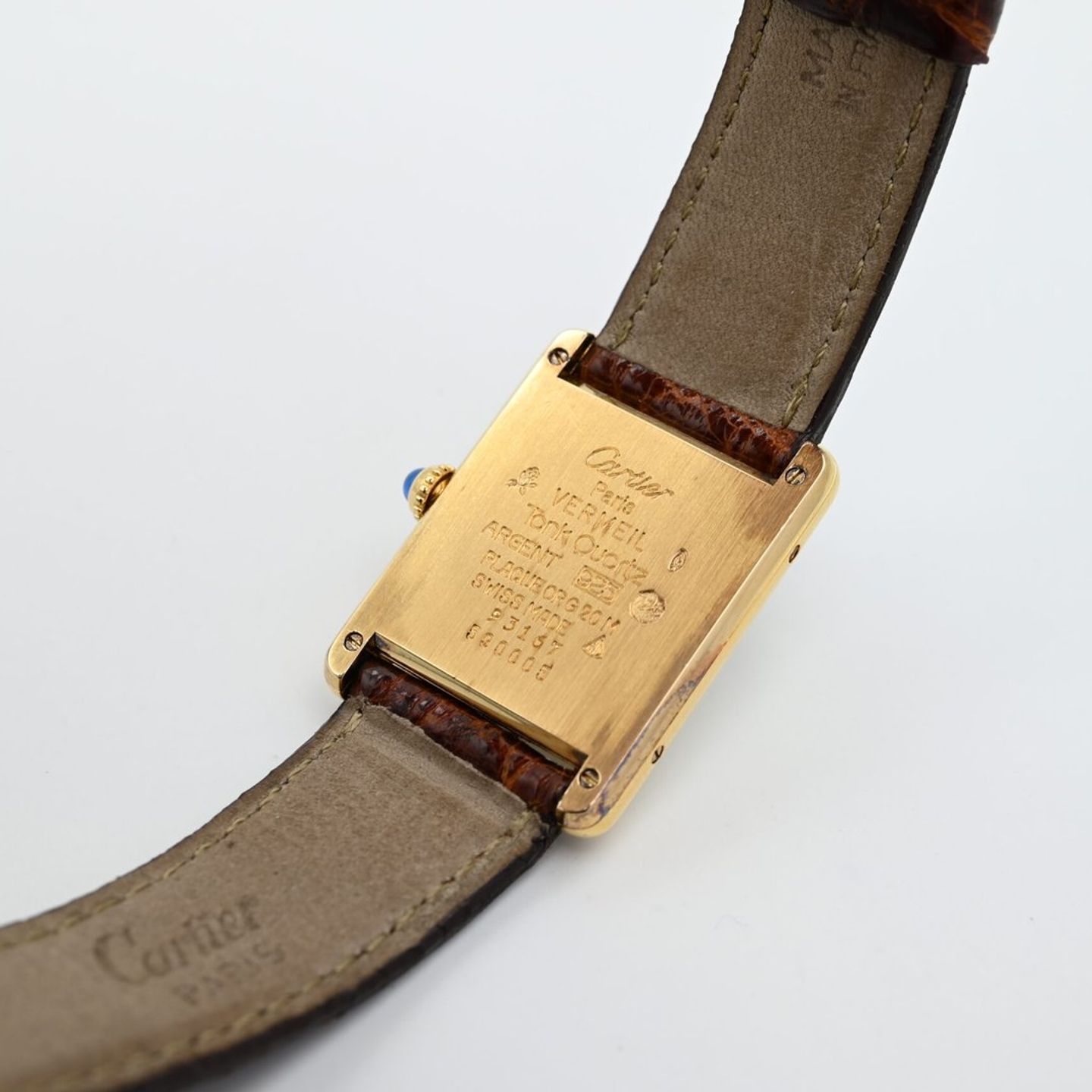 Cartier Tank Vermeil 590005 - (7/8)