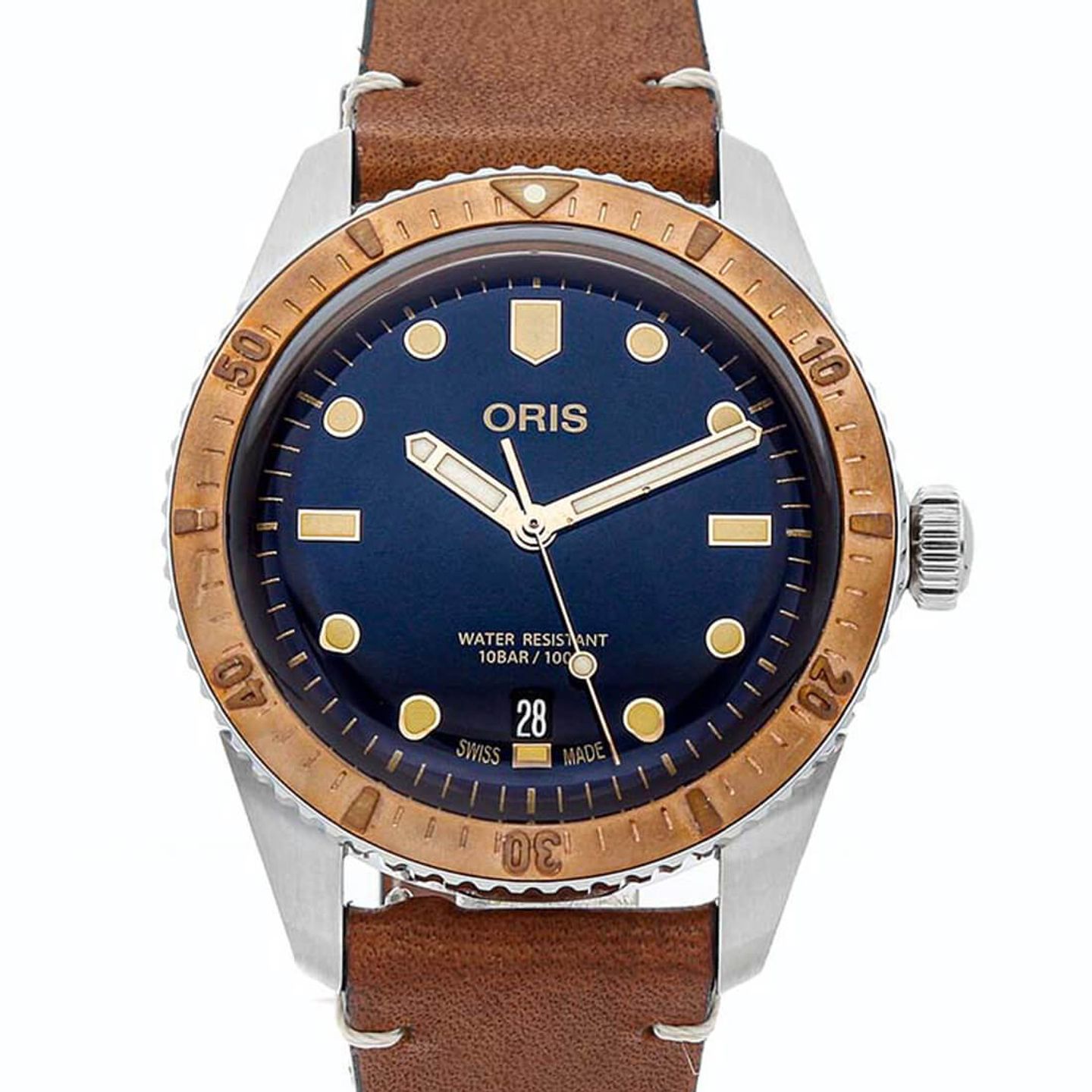 Oris Divers Sixty Five 01 733 7707 4055-07 5 20 45 (2023) - Blauw wijzerplaat 40mm Staal (2/2)