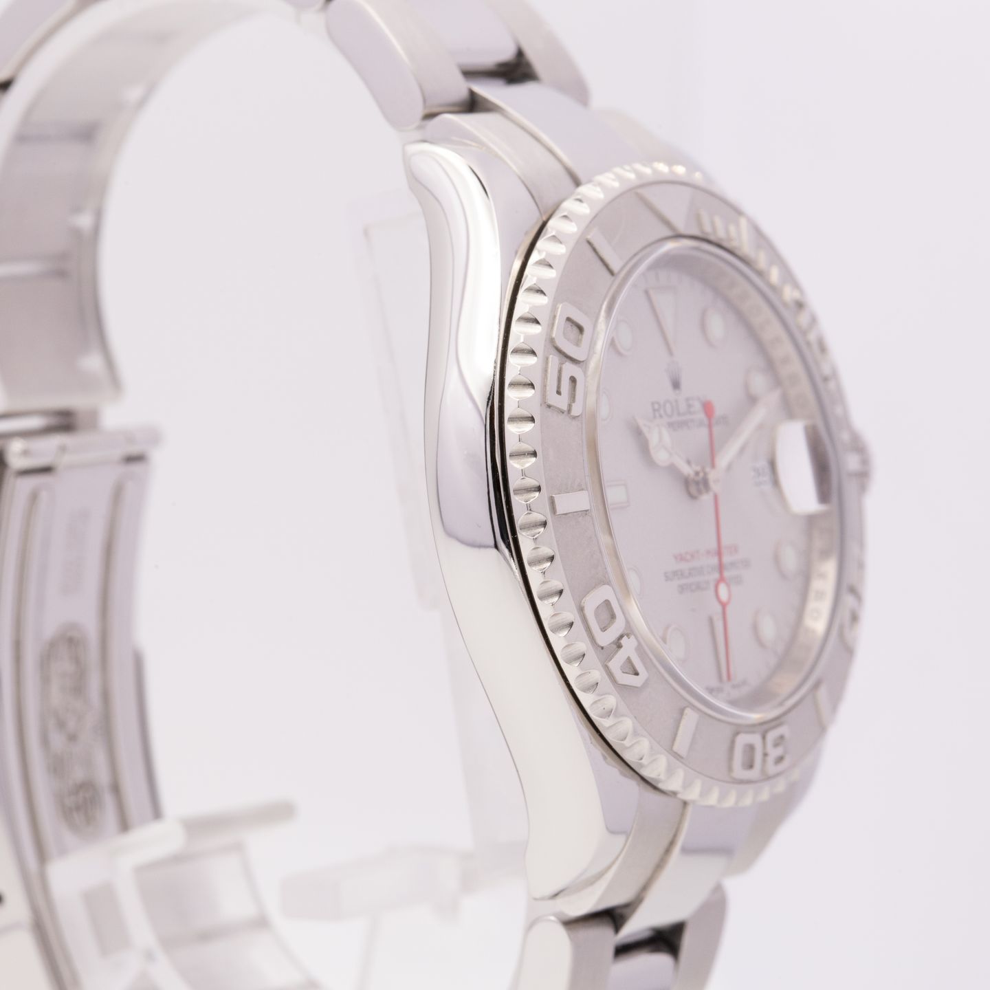 Rolex Yacht-Master 40 16622 (2009) - Silver dial 40 mm Steel case (2/8)