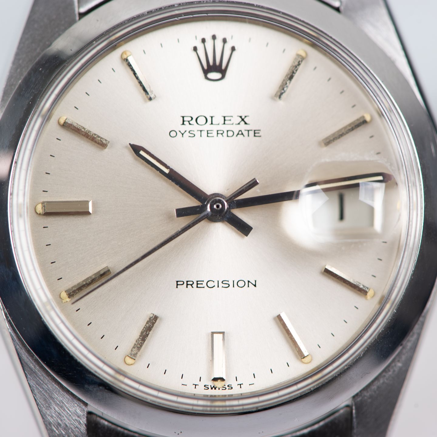 Rolex Oyster Precision 6694 (1972) - Silver dial 34 mm Steel case (7/8)