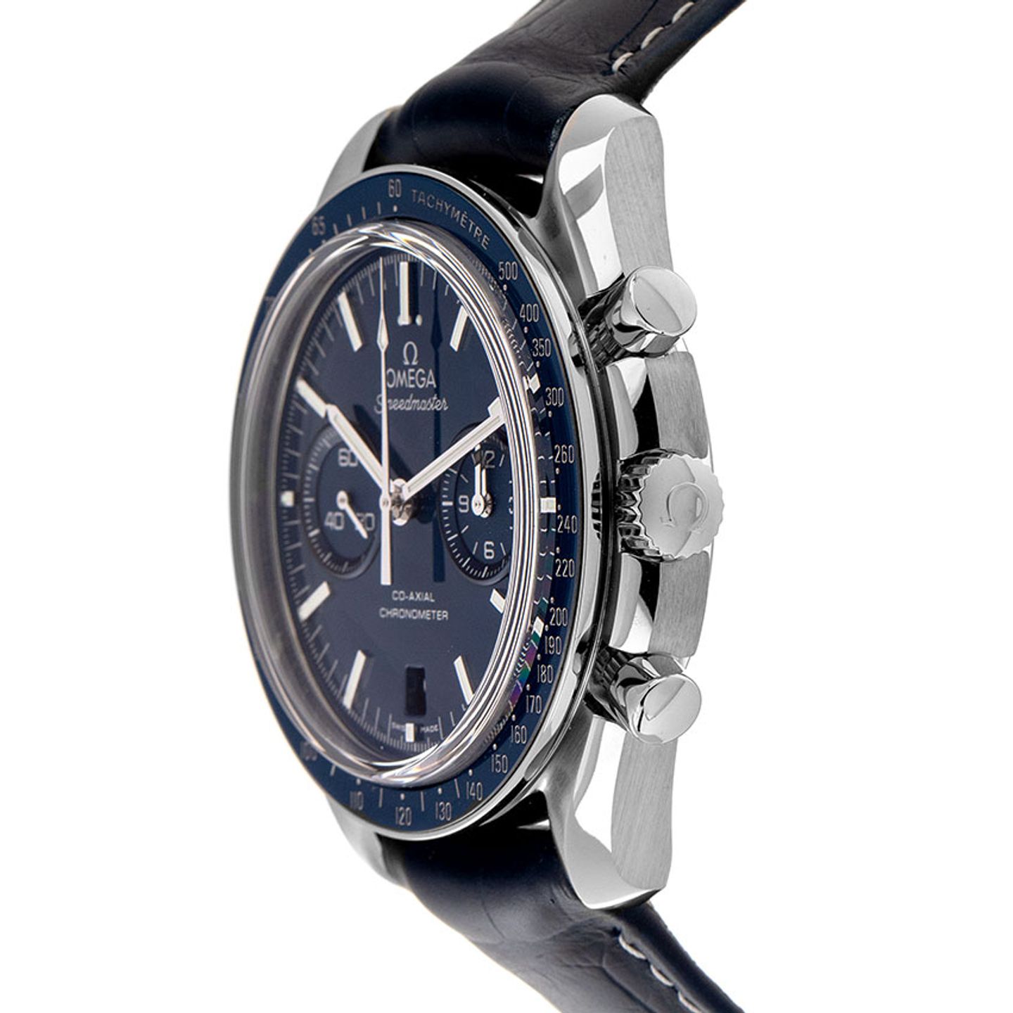 Omega Speedmaster 311.93.44.51.03.001 (2021) - Blue dial 44 mm Titanium case (4/7)