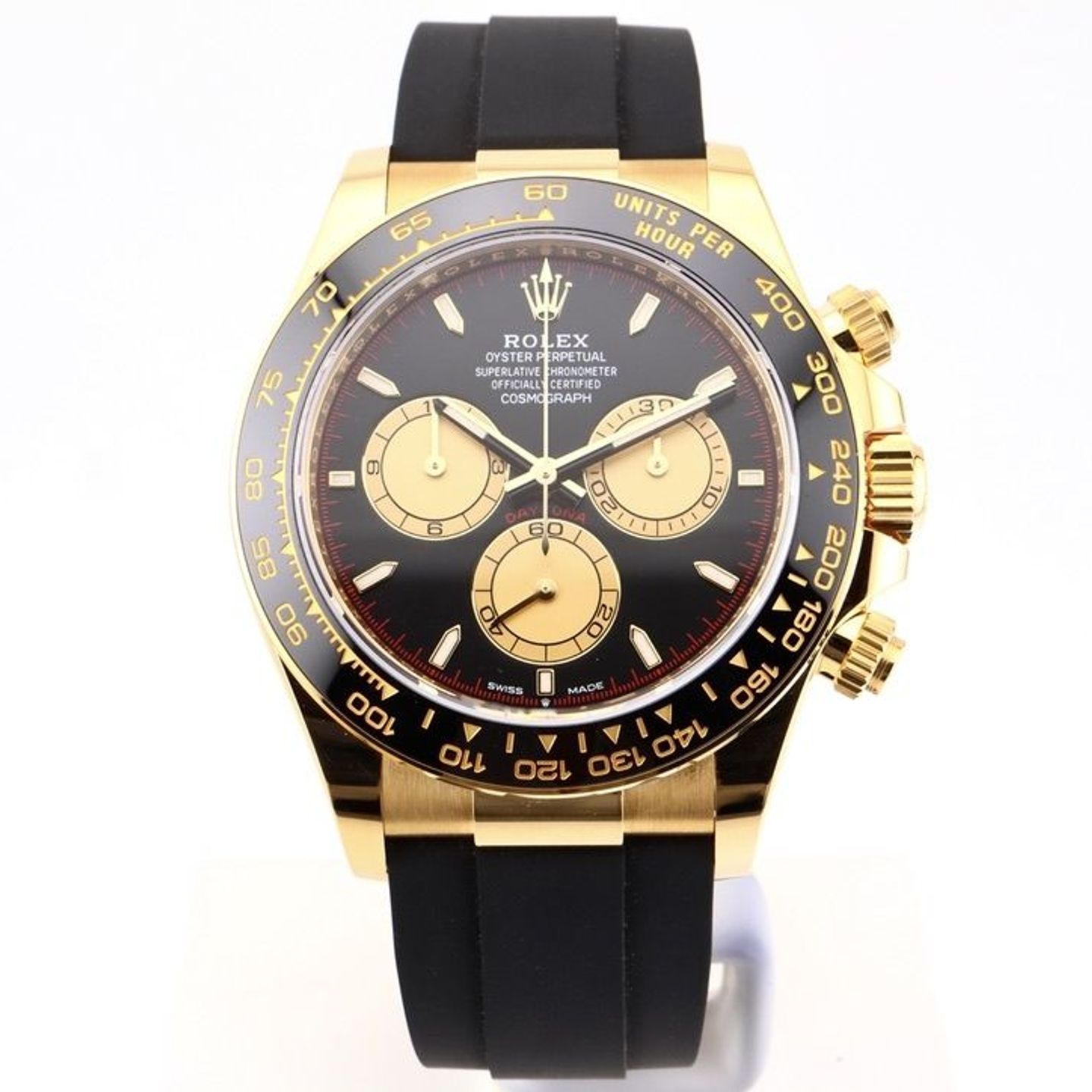 Rolex Daytona 126518LN (2023) - Zwart wijzerplaat 40mm Geelgoud (1/2)