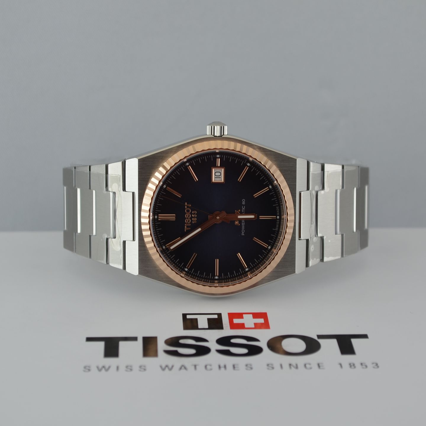 Tissot PRX T931.407.41.041.00 (Unknown (random serial)) - Blue dial 40 mm Steel case (4/5)