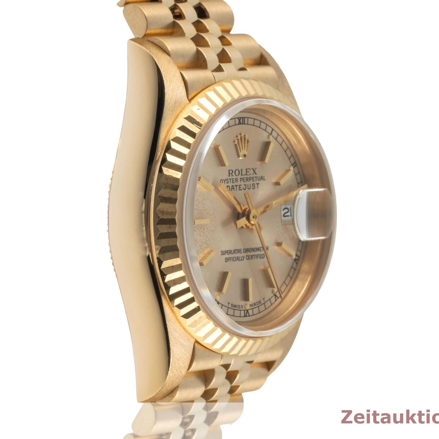 Rolex Lady-Datejust 69178 (Unknown (random serial)) - 26 mm Yellow Gold case (7/8)