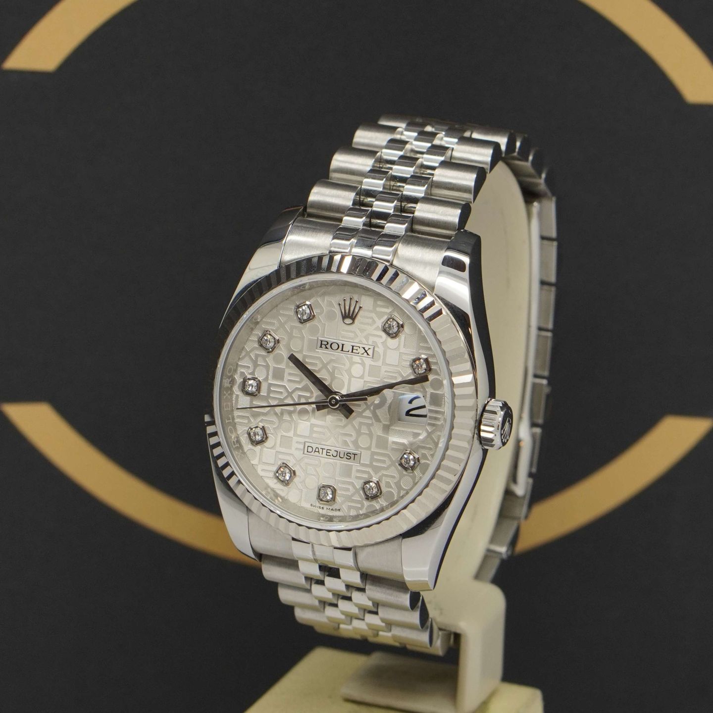 Rolex Datejust 36 116234 (2018) - Silver dial 36 mm Steel case (3/7)