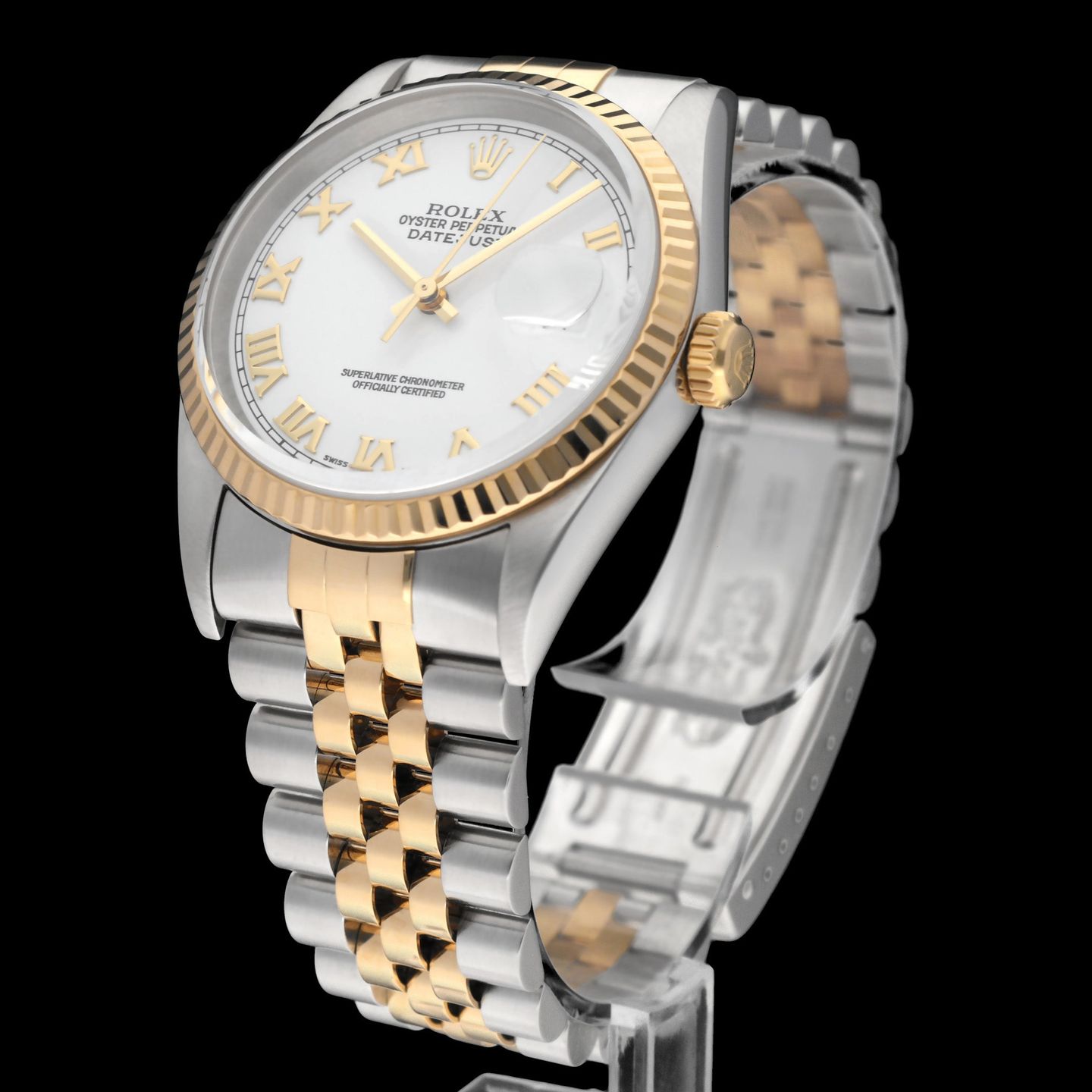 Rolex Datejust 36 16233 (2002) - 36 mm Gold/Steel case (4/8)