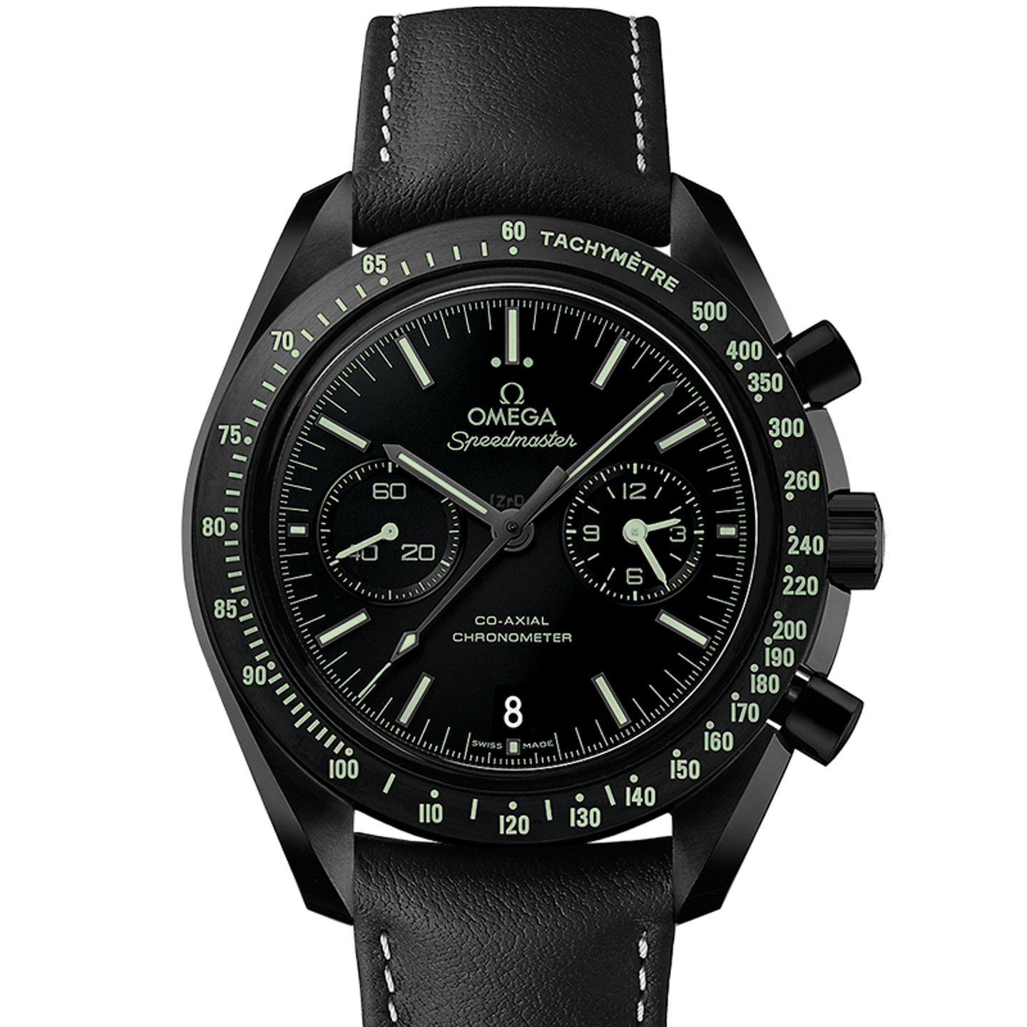 Omega Speedmaster 311.92.44.51.01.004 (2024) - Black dial 44 mm Ceramic case (1/8)