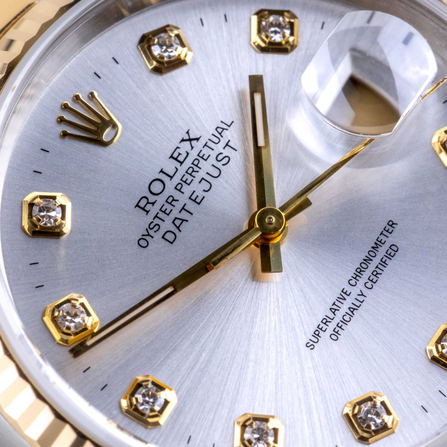 Rolex Datejust 36 16233 (1994) - Silver dial 36 mm Gold/Steel case (2/8)