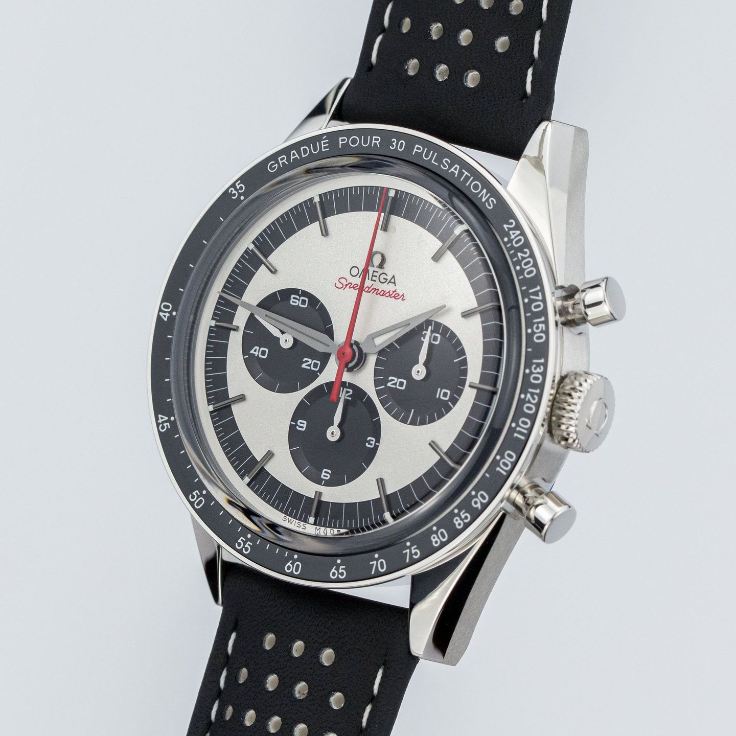 Omega Speedmaster Professional Moonwatch 311.32.40.30.02.001 (2019) - Silver dial 40 mm Steel case (4/8)