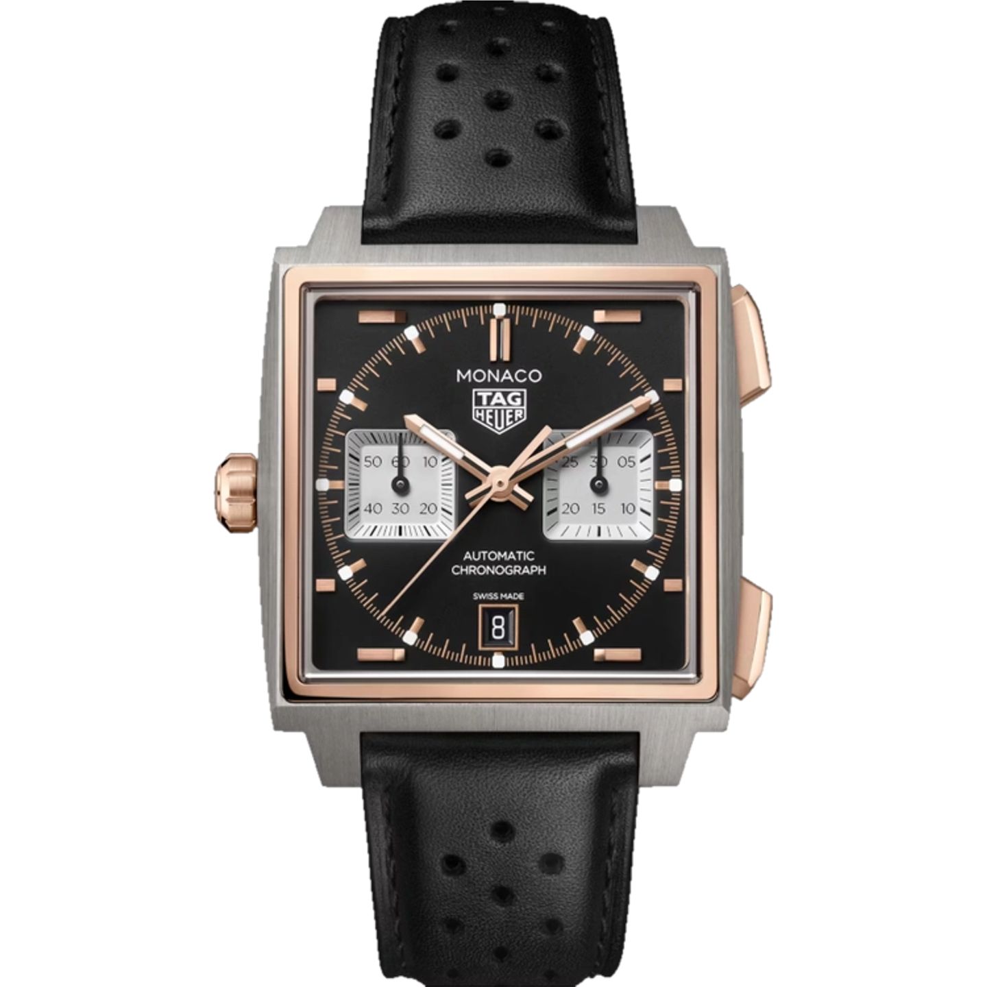 TAG Heuer Monaco CDW2150.FC8360 (2026) - Black dial 39 mm Titanium case (1/1)