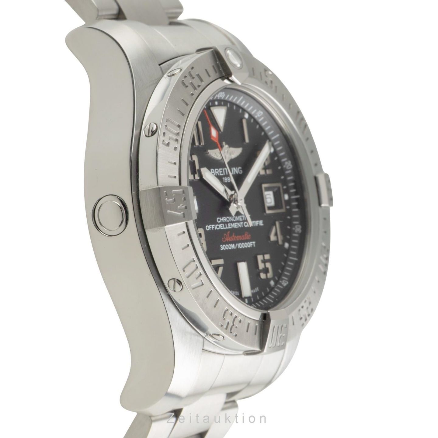 Breitling Avenger II Seawolf A17331101B2A1 (Unknown (random serial)) - Black dial 45 mm Steel case (6/8)