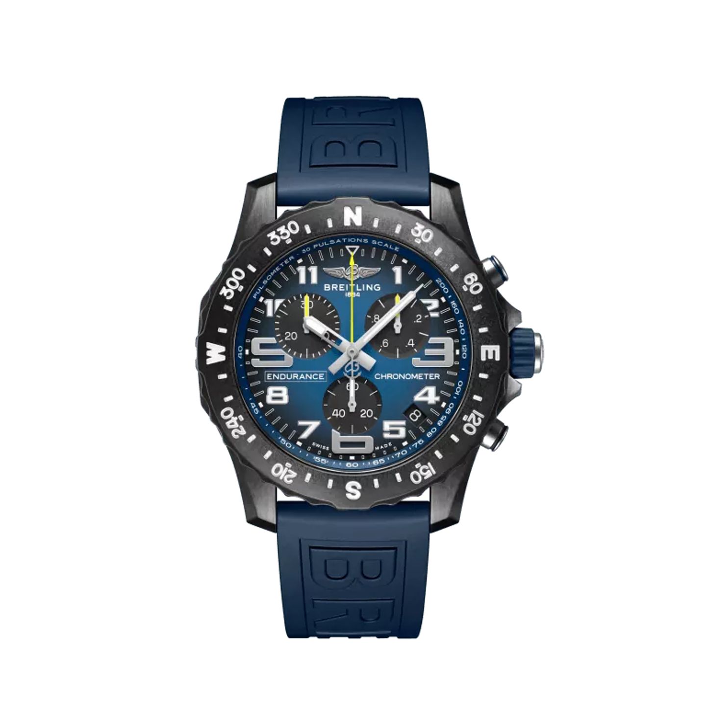 Breitling Endurance Pro X823101G1C1S1 (2024) - Blauw wijzerplaat 44mm Plastic (1/1)