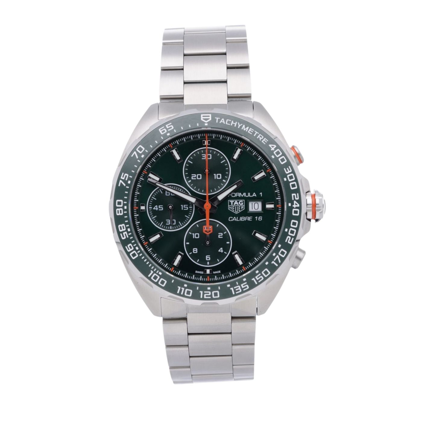 TAG Heuer Formula 1 CAZ201H.BA0876 (2024) - Green dial 44 mm Steel case (1/7)