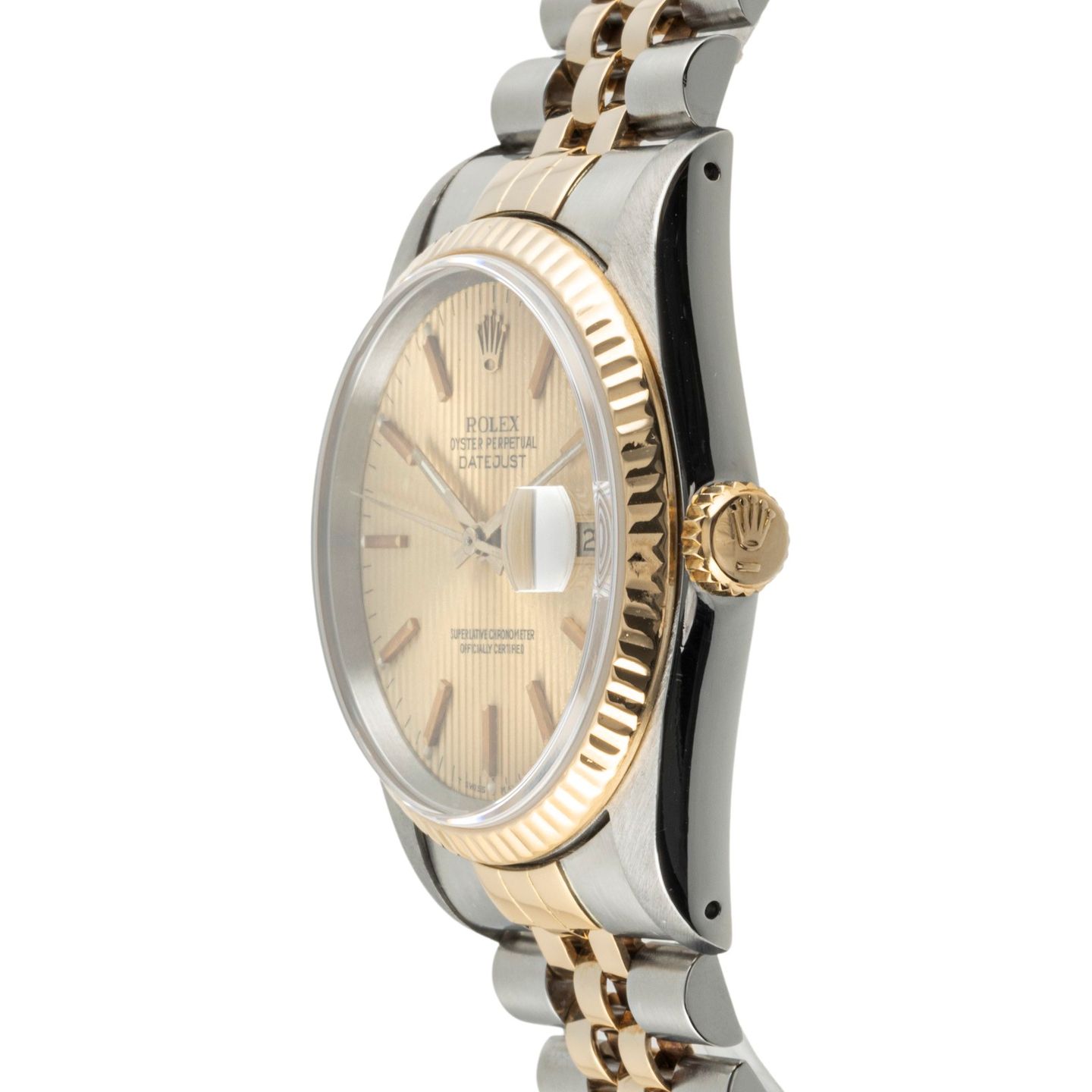 Rolex Datejust 36 16233 (1988) - 36mm Goud/Staal (7/8)