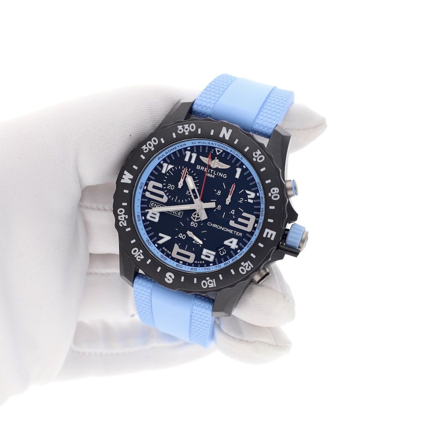 Breitling Endurance Pro X82310D51B1S2 (2025) - Zwart wijzerplaat 45mm Plastic (8/8)