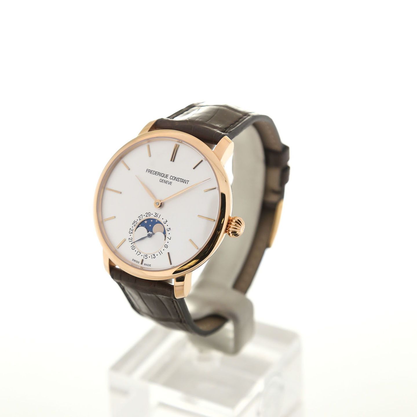 Frederique Constant Manufacture Slimline Moonphase FC-705V4S4 - (3/4)