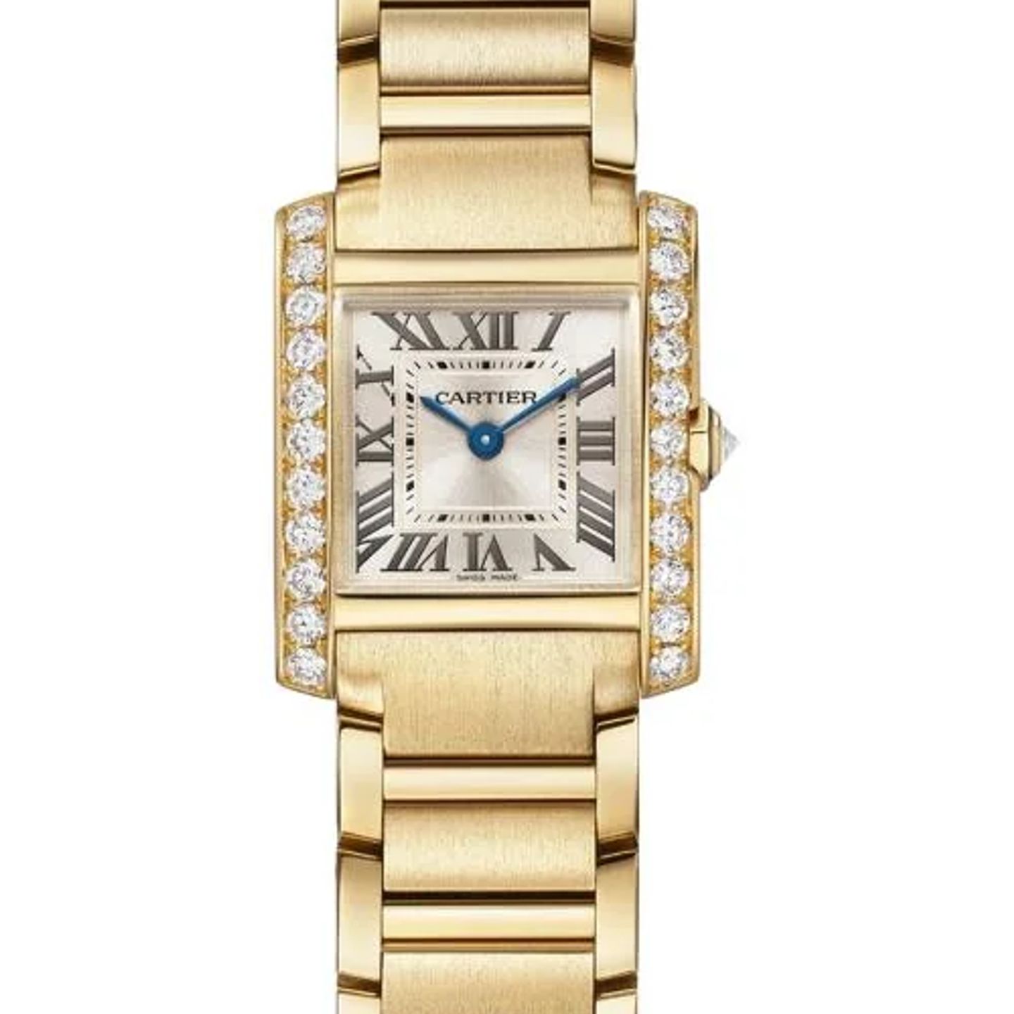 Cartier Tank Française WJTA0062 (2026) - Goud wijzerplaat 21mm Geelgoud (1/1)