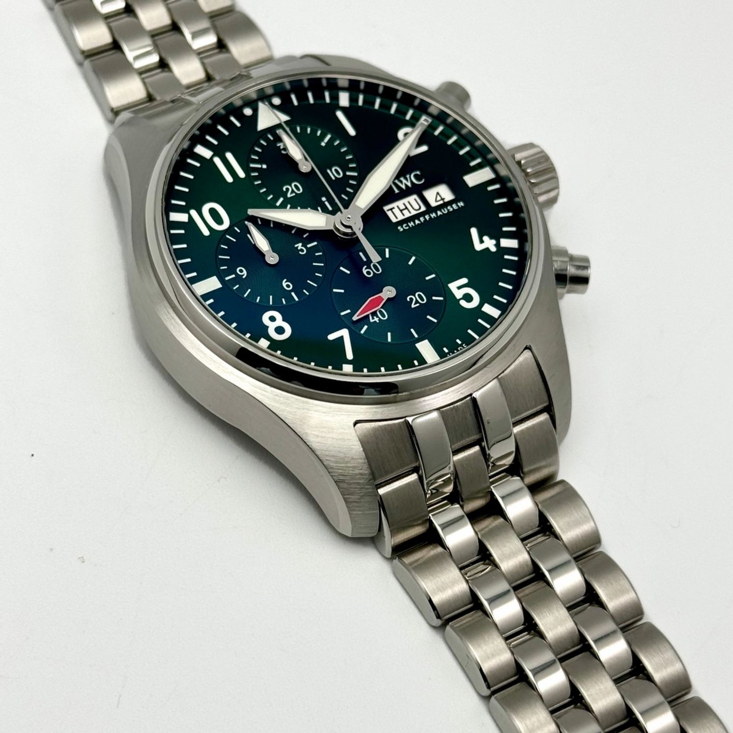 IWC Pilot Chronograph IW388104 (2023) - Blauw wijzerplaat 41mm Staal (6/10)