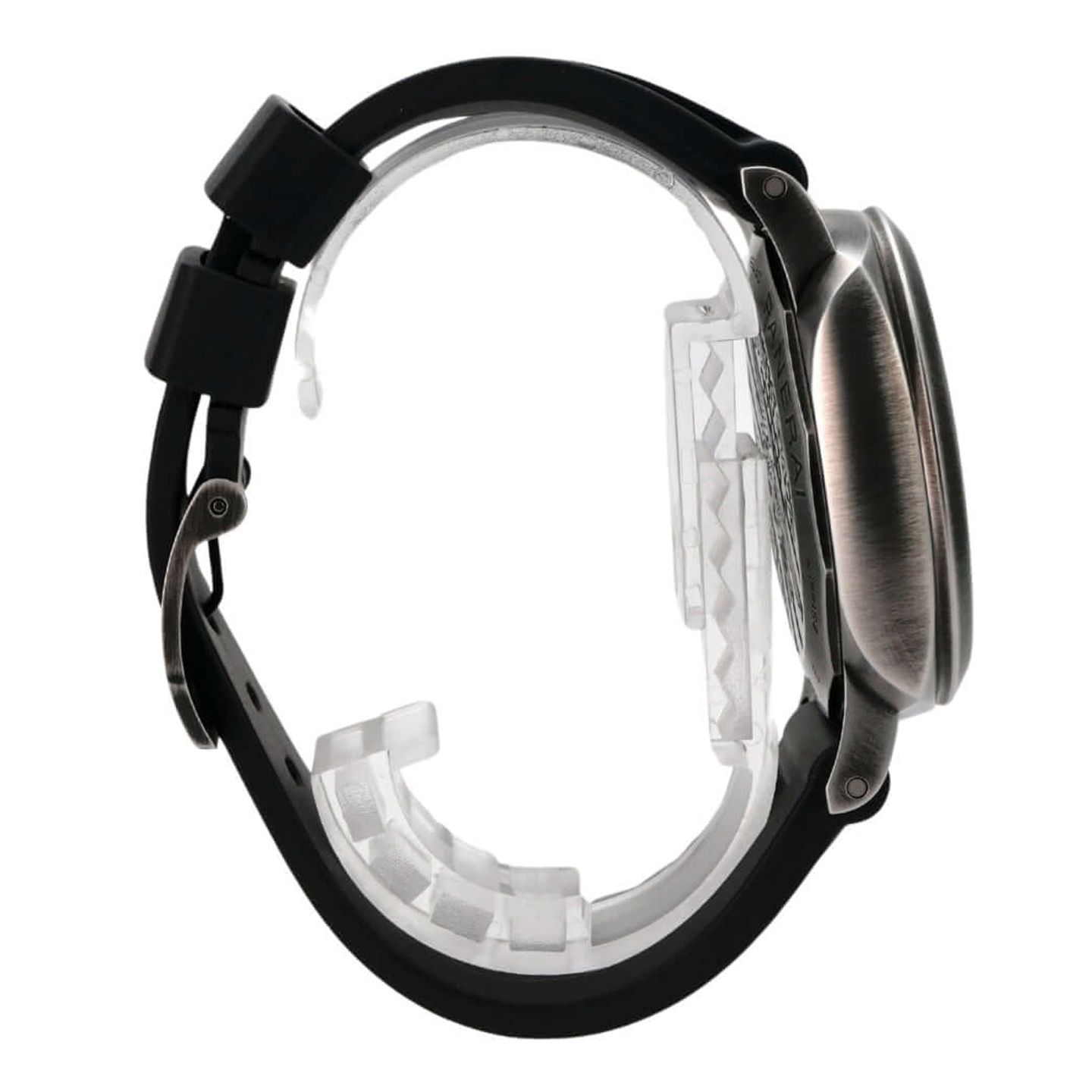 Panerai Luminor 1950 3 Days GMT Automatic PAM01441 (2025) - Black dial 44 mm Titanium case (6/8)