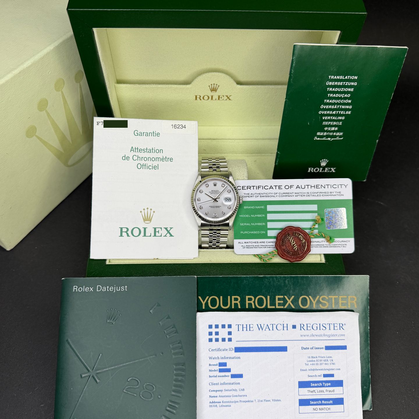 Rolex Datejust 36 16234 - (3/8)