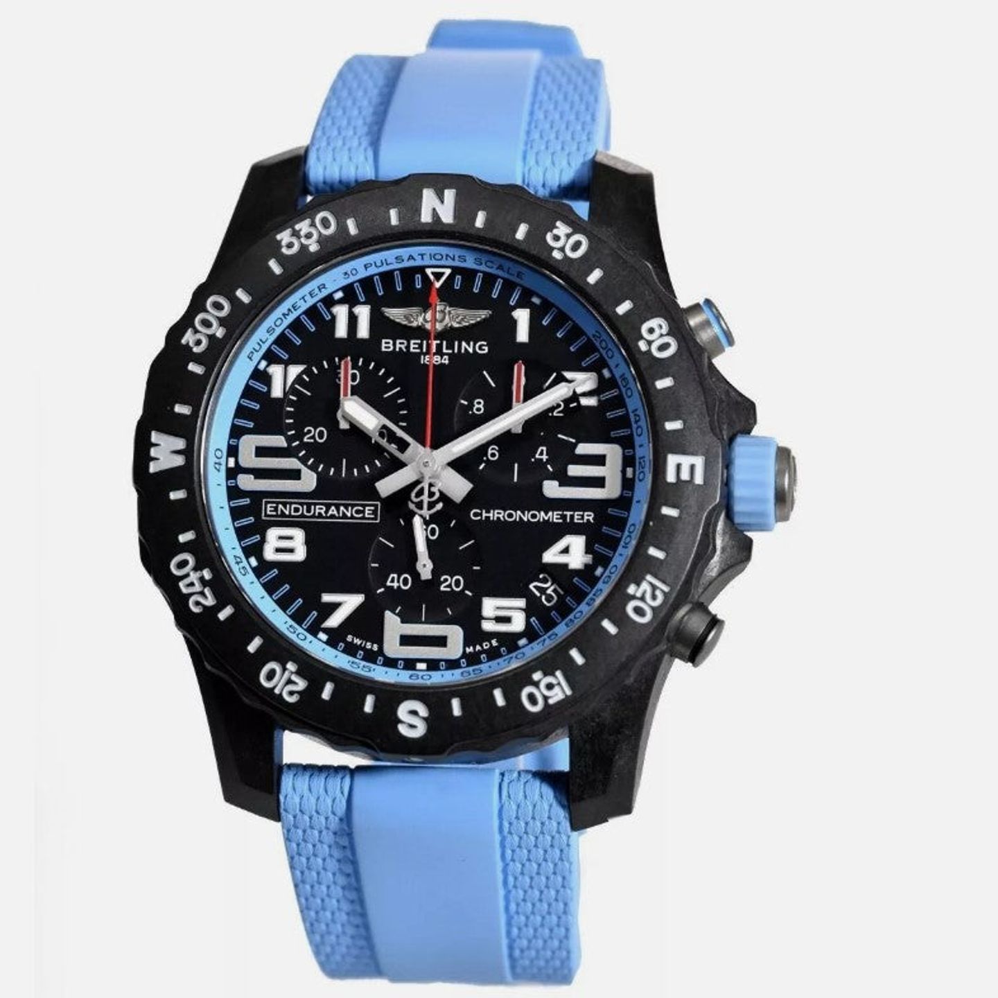 Breitling Endurance Pro X82310281B1S2 (2025) - Zwart wijzerplaat 45mm Plastic (1/1)