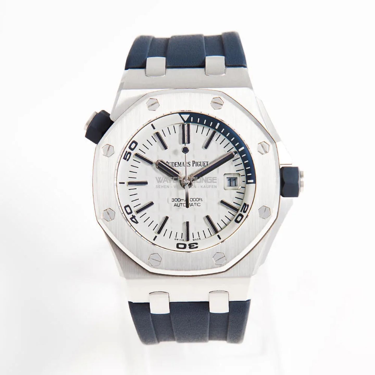 Audemars Piguet Royal Oak Offshore Diver 15710ST.OO.A010CA.01 (2021) - Wit wijzerplaat 42mm Staal (3/8)