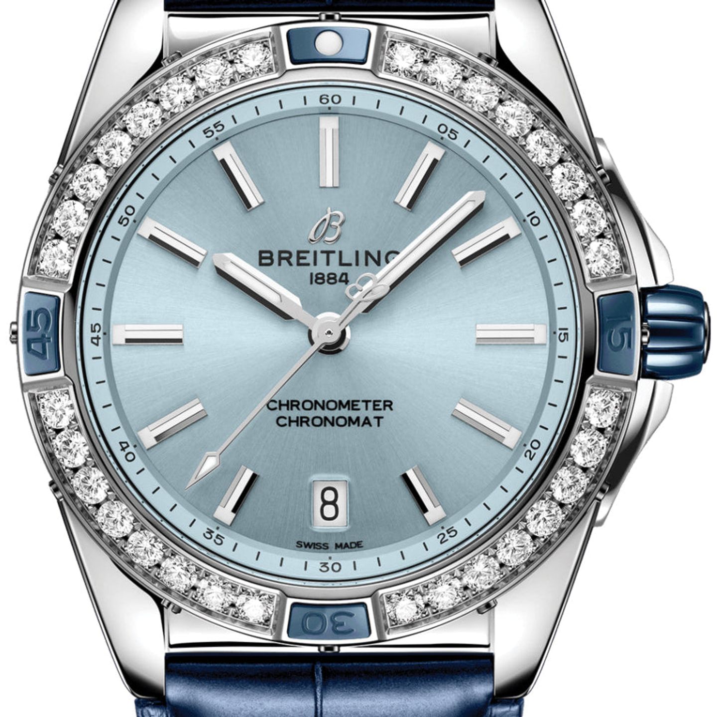 Breitling Chronomat 38 A17356531C1P1 (2025) - Blue dial 38 mm Steel case (1/1)