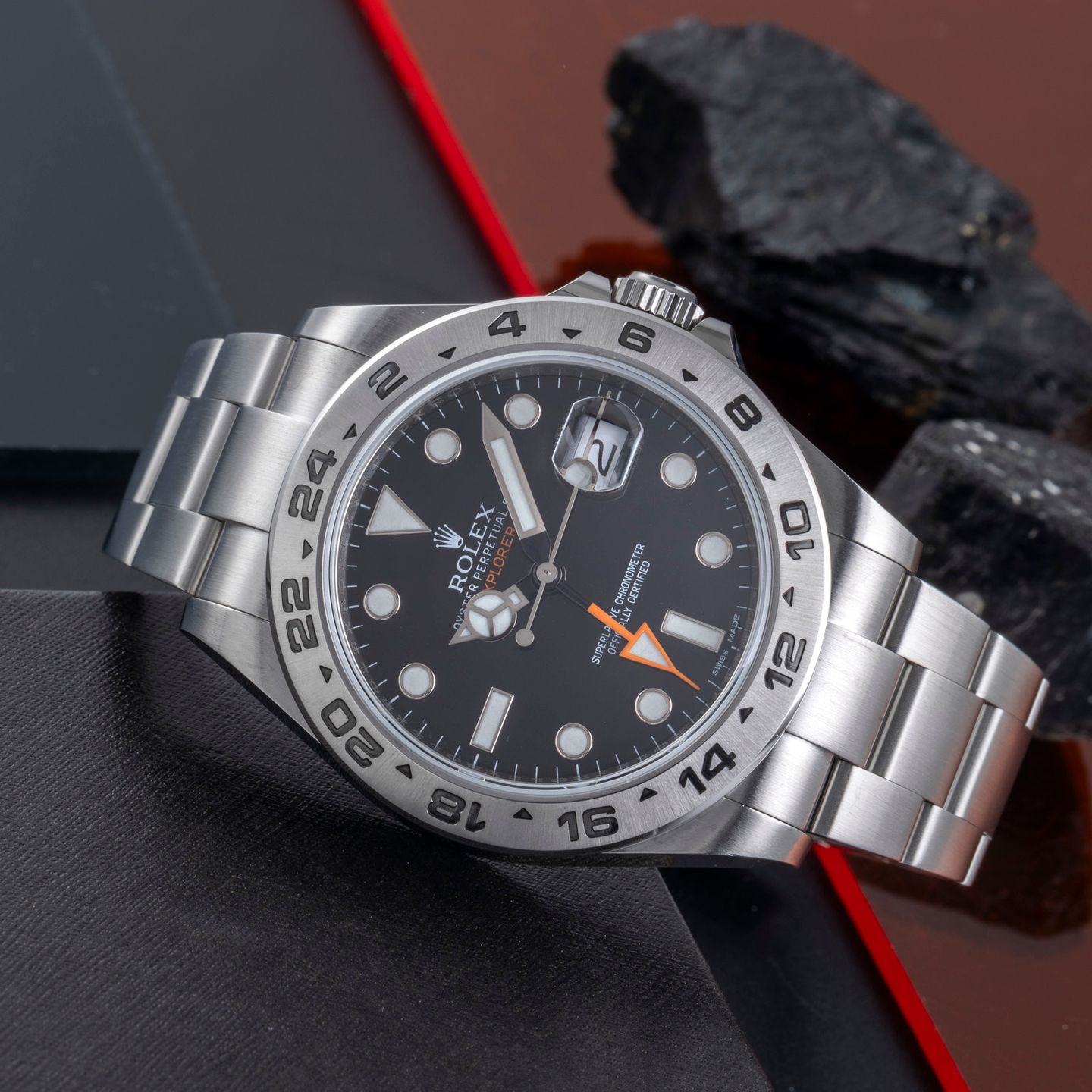 Rolex Explorer II 216570 (Onbekend (willekeurig serienummer)) - 42mm Staal (2/8)