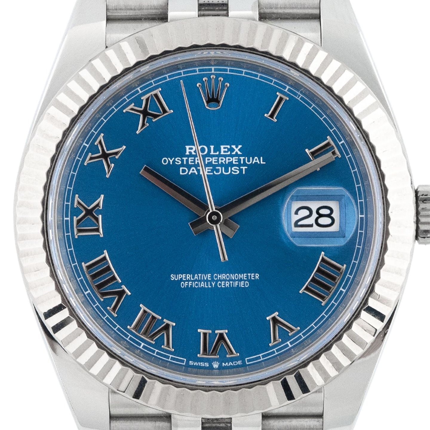Rolex Datejust 41 126334 (2019) - Blue dial 41 mm Steel case (2/7)
