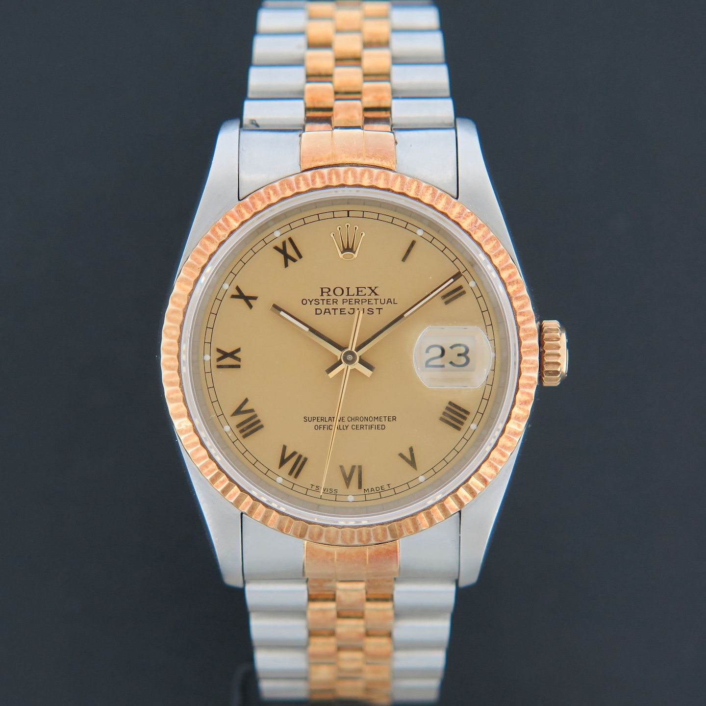 Rolex Datejust 36 116233 (1993) - 36mm Goud/Staal (3/4)