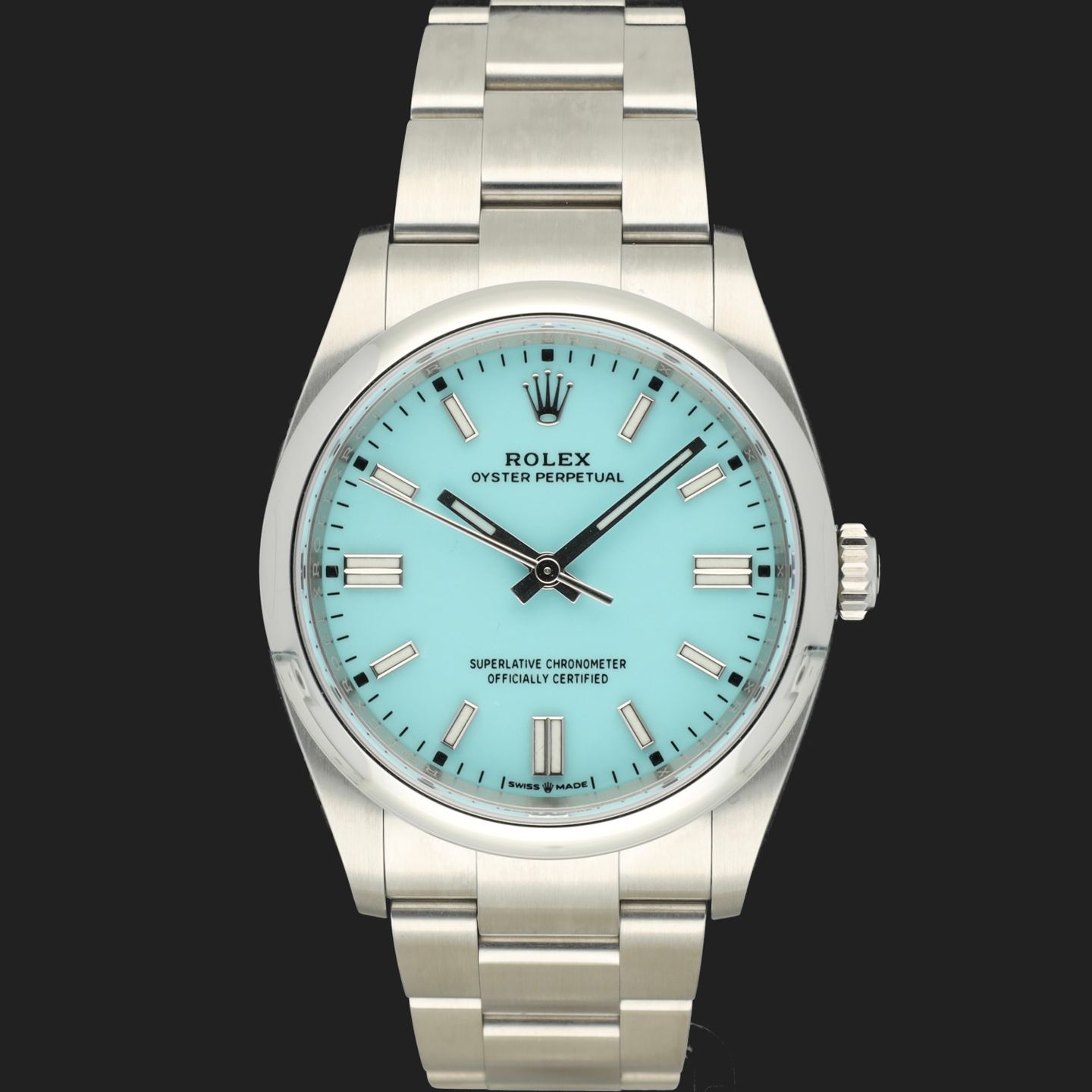 Rolex Oyster Perpetual 36 126000 (2021) - Blue dial 36 mm Steel case (3/8)
