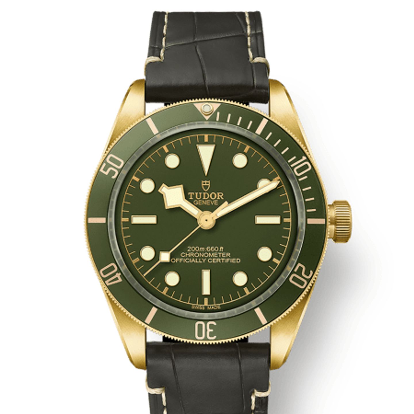 Tudor Black Bay Fifty-Eight 79018V (2024) - Bruin wijzerplaat 39mm Geelgoud (1/1)