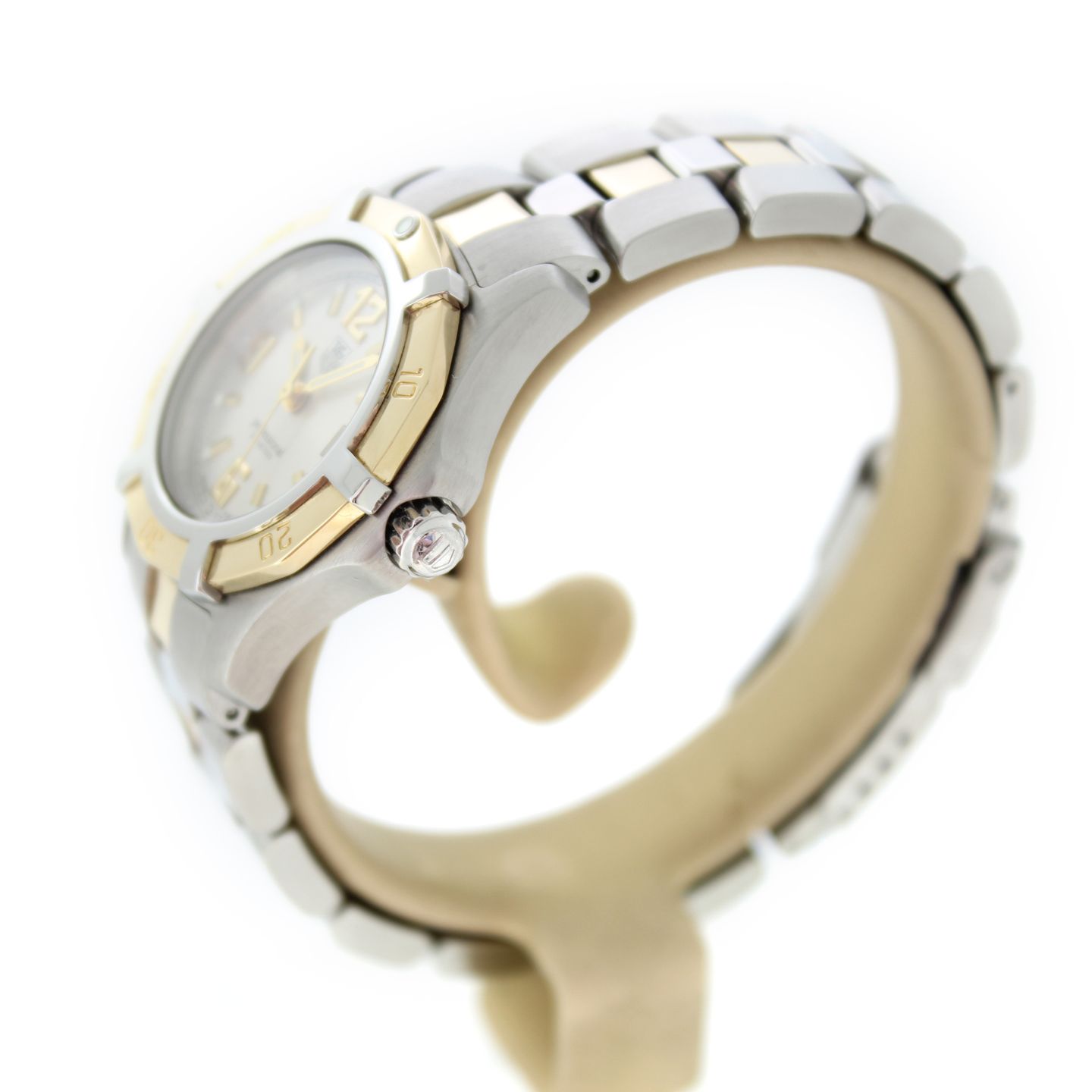 TAG Heuer Aquaracer WN1353 (Unknown (random serial)) - Silver dial 29 mm Gold/Steel case (6/6)