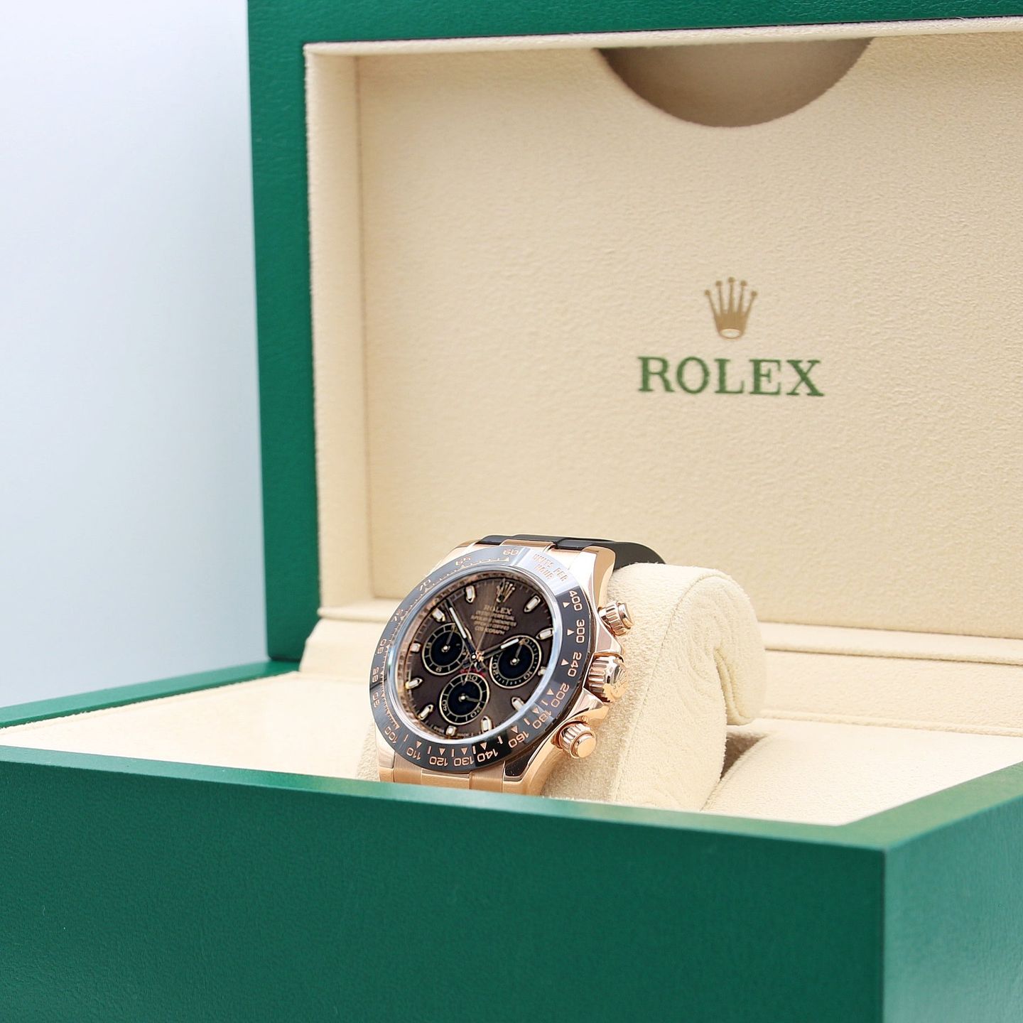 Rolex Daytona 116515LN (2016) - Brown dial 40 mm Rose Gold case (3/8)