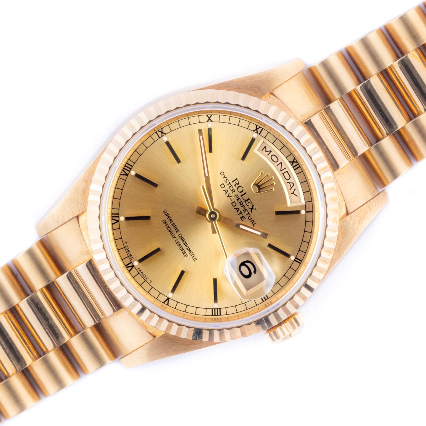 Rolex Day-Date 36 18238 (1995) - 36mm Geelgoud (2/12)