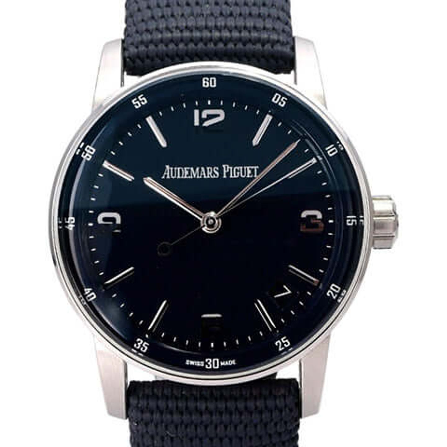 Audemars Piguet CODE 11.59 15210BC.OO.A321CR.01 (2022) - Blue dial 41 mm White Gold case (1/8)