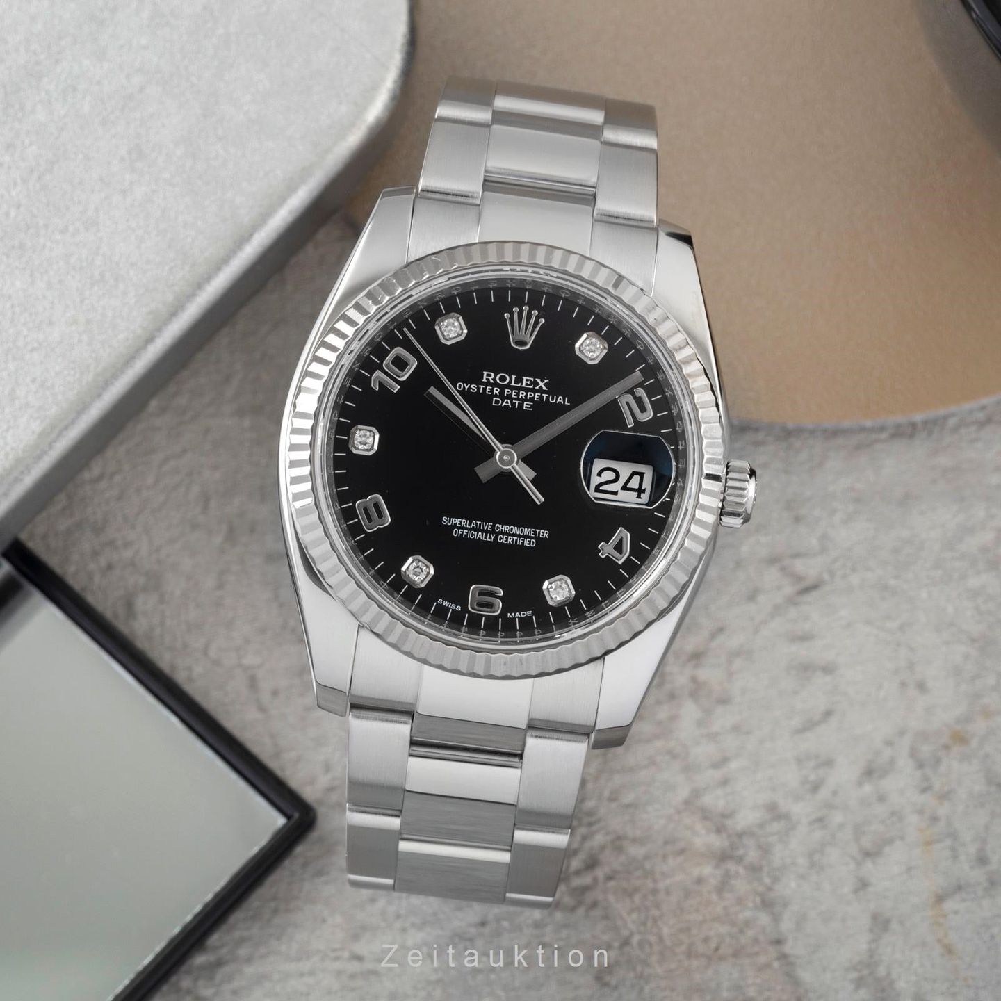 Rolex Oyster Perpetual Date 115234 - (3/8)