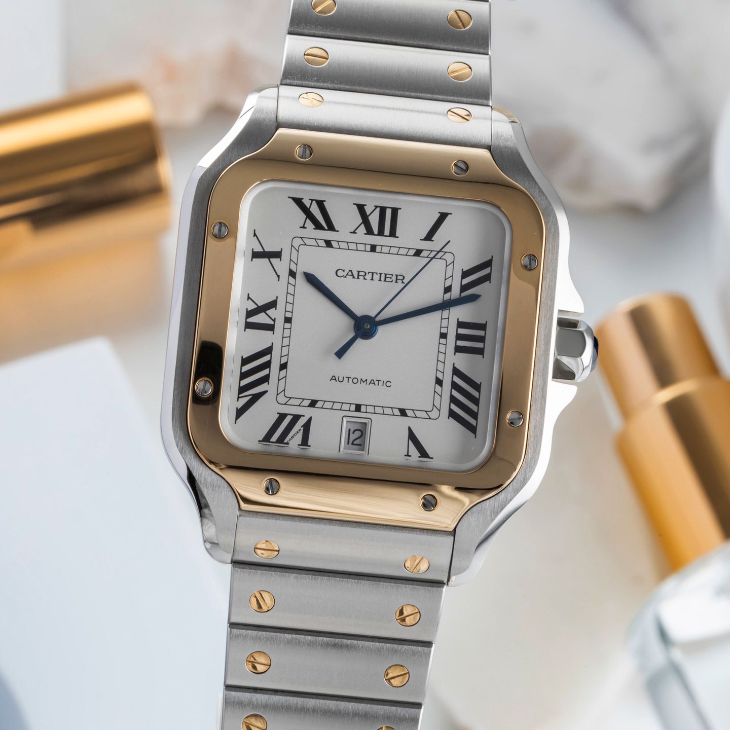 Cartier Santos W2SA0006 (Onbekend (willekeurig serienummer)) - 40mm (3/8)