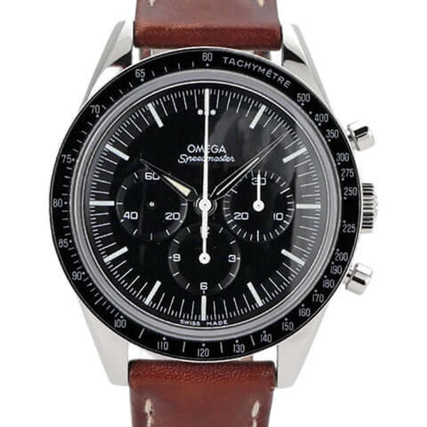 Omega Speedmaster Professional Moonwatch 311.32.40.30.01.001 (2021) - Black dial 40 mm Steel case (1/8)